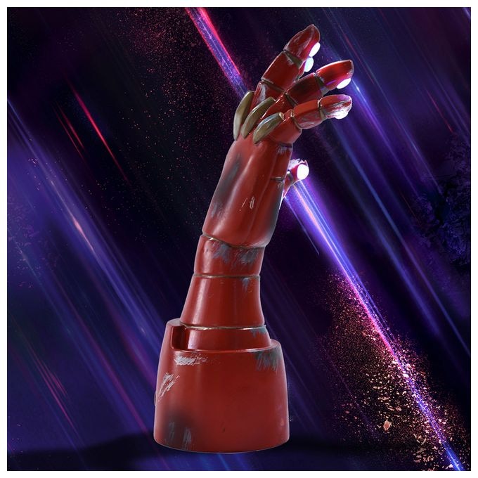 Marvel - Iron Man 3D Armored Hand Tischlampe 