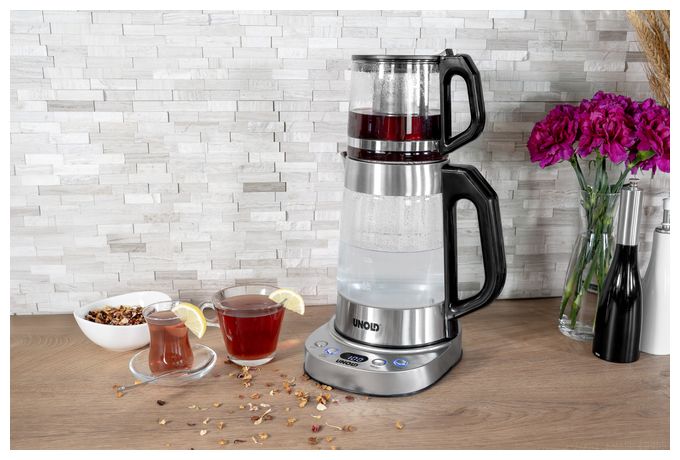 1,7 l Wasserkocher 1800 W  18215 Samowar Selin (Edelstahl) 