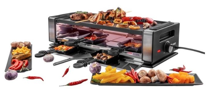 8 Person(en) 1200 W 48730 Finesse Basic Raclette 