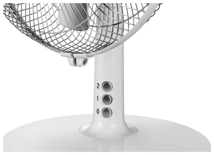 Ventilator Tisch neigbar  Silverline (Silber, Weiß) 