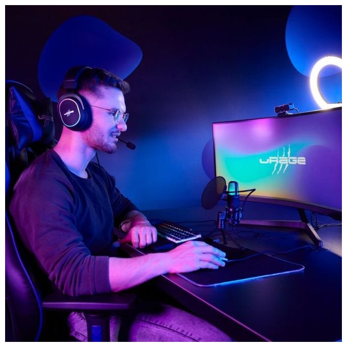Kabelgebunden Tischmikrofon USB  Stream 410 HD (Schwarz) 