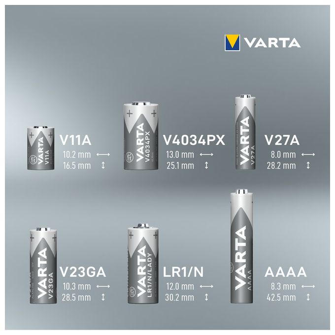 Batterien AAAA, 2 Stück, Alkaline Special, 1,5V, für medizinische Geräte, Alarmsysteme, Fernbedienungen, kompakt mit langanhaltender & hoher Leistung 