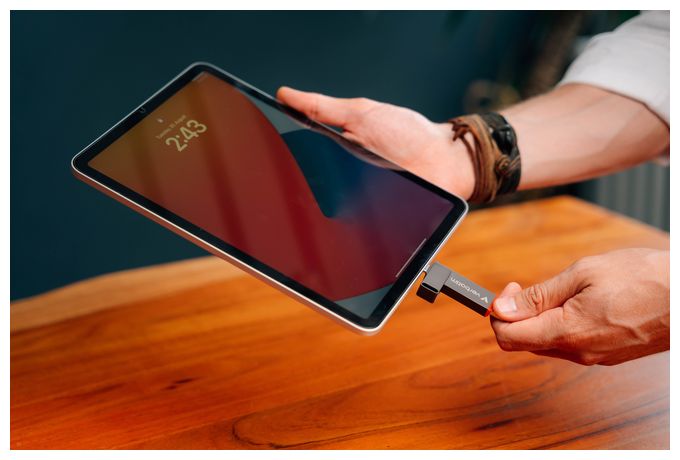 USB Type-A / USB Type-C Stick 128 GB  Dual QuickStick (Grau) 