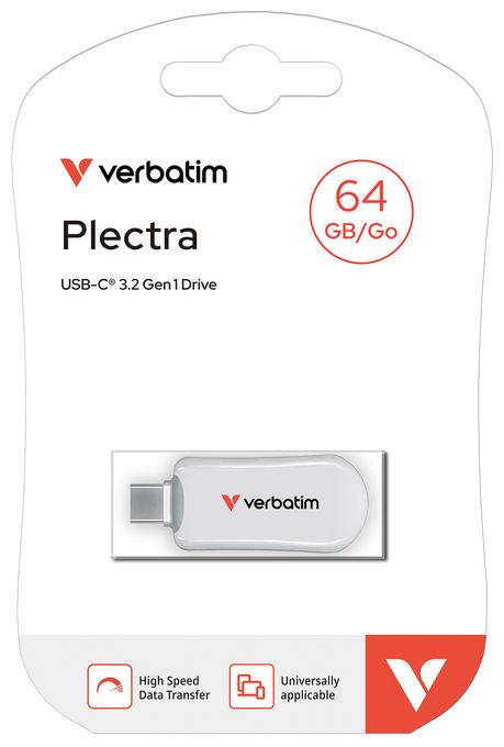 USB Typ-C Stick 64 GB  Plectra (Weiß) 