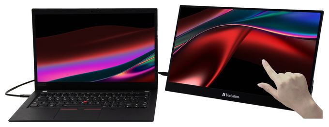 Full HD Monitor 39,6 cm (15.6 Zoll) 16:9 6 ms 250 cd/m²  PMT-15 (Schwarz) 
