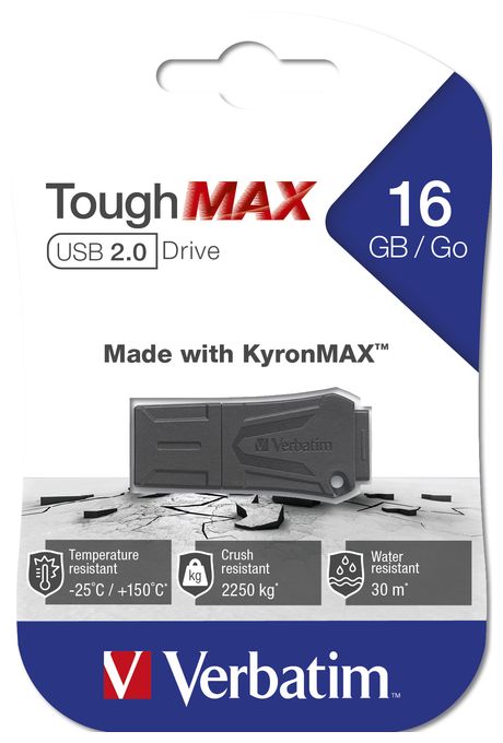 USB Typ-A Stick 16 GB  ToughMAX (Schwarz) 