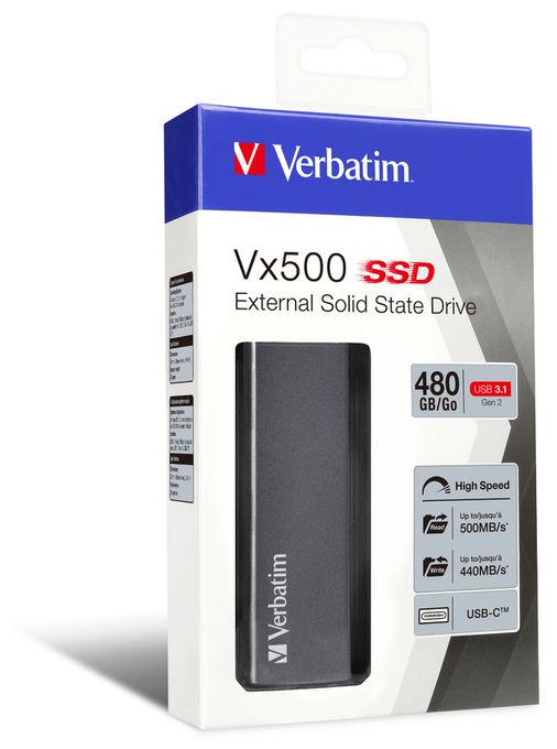 Vx500 Externes SSD-Laufwerk USB 3.1 Gen 2 480 GB 