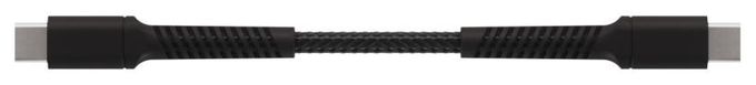 Stecker Rundkabel USB C auf USB C bis 60 W 2,5 m  63640 (Schwarz) 