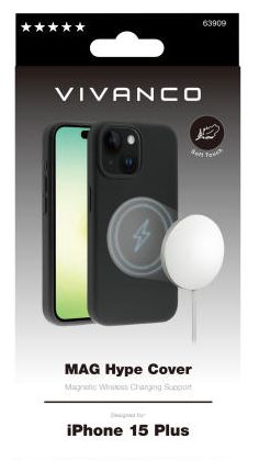Cover für Apple iPhone 15 Plus  Mag Hype (Beige) 