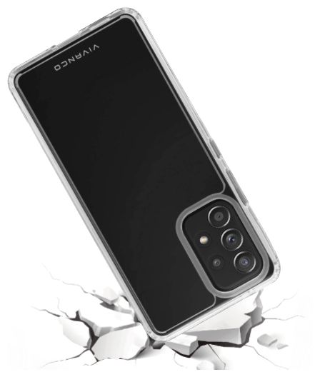 Cover für Samsung Galaxy A33  Safe and Steady (Transparent) 