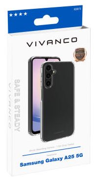Cover für Samsung Galaxy A25 5G  Safe and Steady (Transparent) 