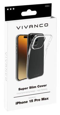 Cover für Apple iPhone 15 Pro Max  Super Slim (Transparent) 
