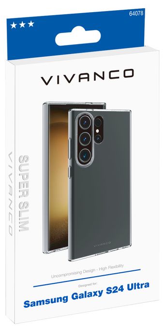 Cover für Samsung Galaxy S24 Ultra  Super Slim (Transparent) 