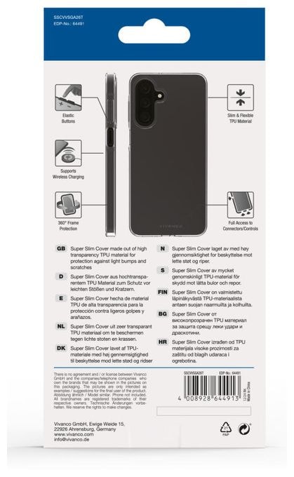 Cover für Samsung Galaxy A26 5G  Super Slim (Transparent) 