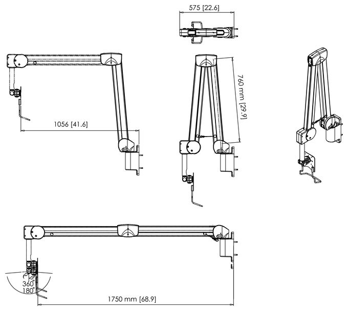 bis 66 cm (26") 4 kg PMW7014 
