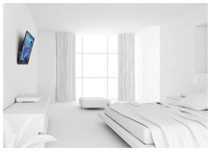 Wand Halterung bis 165,1 cm (65") 25 kg 0 - 15° Thin315 UltraThin 