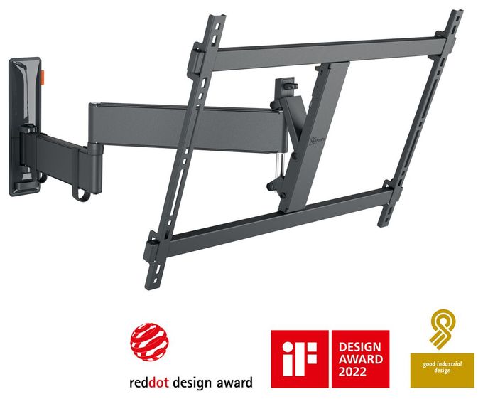 Wand Halterung 180° bis 195,6 cm (77") 35 kg 0 - 20° neigbar TVM3645 schwenkbare 