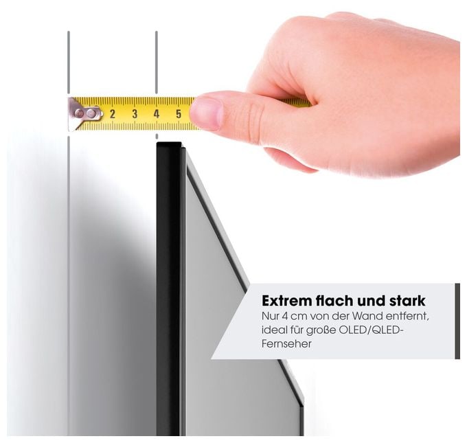 Wand Halterung 180° bis 165,1 cm (65") 35 kg TVM5445 Schwenkbare 
