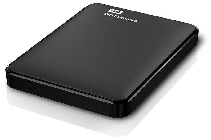 2 TB externe Festplatte 2.5" Micro-USB B  Elements Portable (Schwarz) 