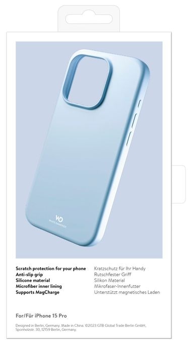 Cover für Apple iPhone 15 Pro  Mag Urban Case (Hellblau) 