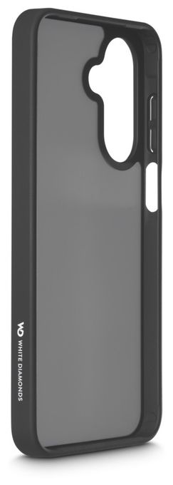 Cover für Samsung Galaxy A17 (Schwarz, Transparent) Hybrid Case 