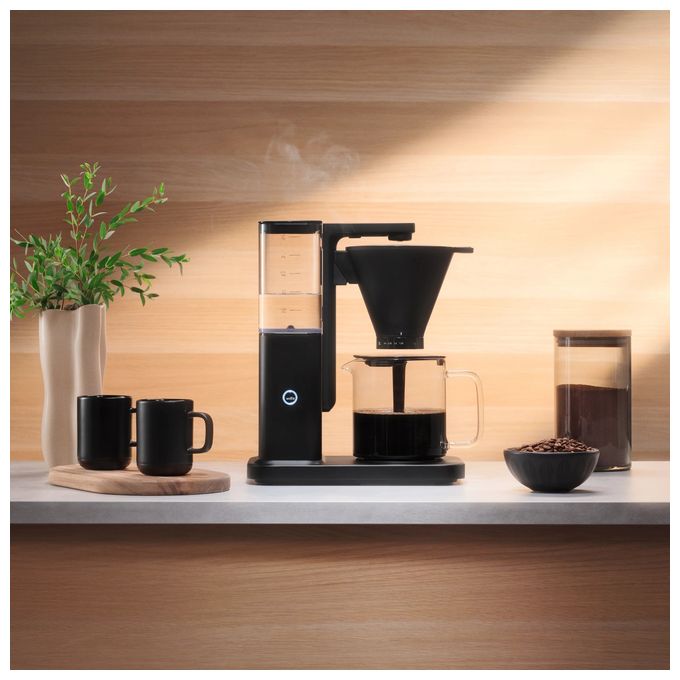 10 Tassen Filterkaffeemaschine 1,2 l (Schwarz, Transparent) CM10B-M125 