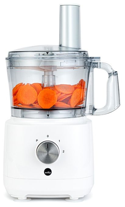 1000 W Küchenmaschine 1,2 l  FP2-1000W (Transparent, Weiß) 