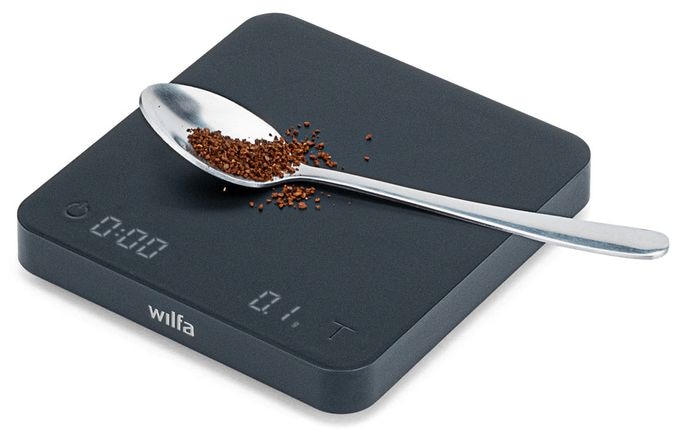 Elektronische Küchenwaage bis 1,1 kg Genauigkeit 0,1 g  KS3B-1100 (Schwarz) 