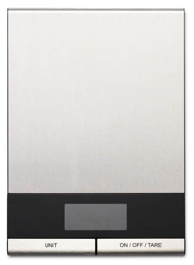 Elektronische Küchenwaage bis 5 kg Genauigkeit 1 g  KW-4 (Edelstahl) 