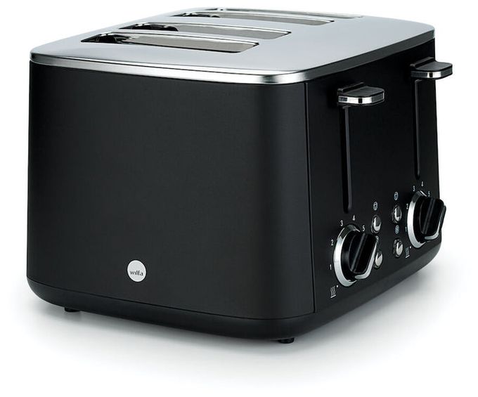 Toaster 1600 W 4 Scheibe(n) 7 Stufen  TO4B-1600 (Schwarz) 