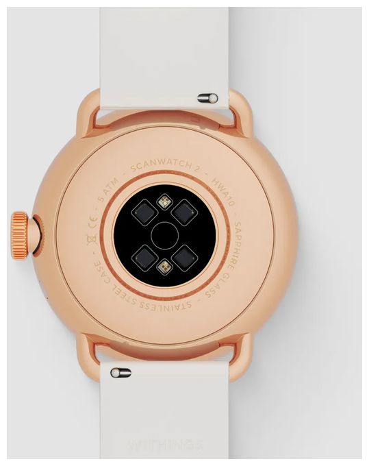 Hybrid 38 mm Smartwatch Rund 282 ppi  ScanWatch 2 (Roségold) 