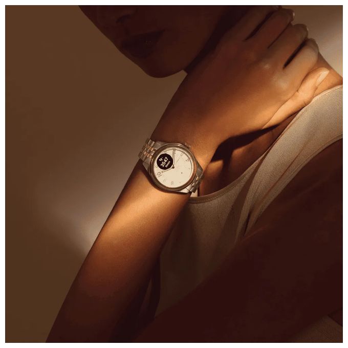 Hybrid 39 mm Smartwatch Rund 282 ppi  ScanWatch Nova (Gold, Edelstahl) 