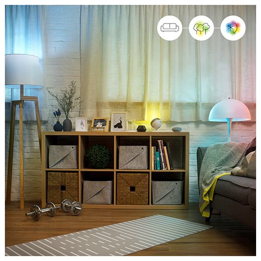 LED Intelligenter Einbaustrahler Multi, Weiß AC Colors Quest 
