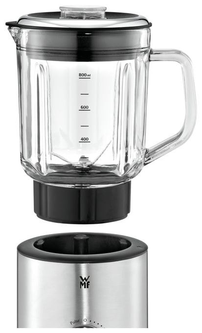0,8 l Standmixer 5 Geschwindigkeiten 400 W (Schwarz, Edelstahl, Transparent) KÜCHENminis 