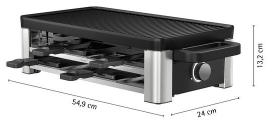 8 Person(en) 1500 W Lono Selection Raclettegrill 