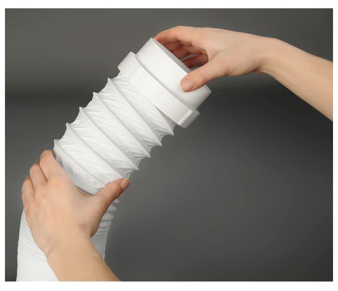 220757 Abluftschlauch-Adapter für Wäschetrockner 