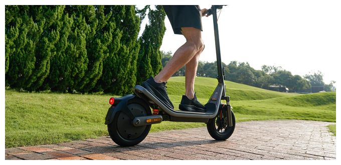 400 W E-Scooter 10 Ah bis 50 km Reichweite 26,3 kg  Electric Scooter 6 (Grau) 
