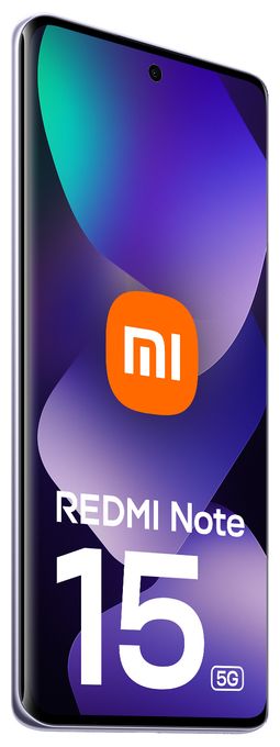 128 GB 5G Smartphone 16,9 cm (6.67 Zoll) 1,8 GHz 108 MP Dreifach Kamera Dual Sim WiFi 5 (Mist Purple) Redmi Note 15 