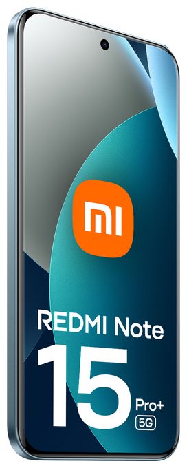 256 GB 5G Smartphone 17,4 cm (6.83") 2,4 GHz 200 MP Dreifach Kamera WiFi 6 (Glacier Blue) Redmi Note 15 Pro+ 