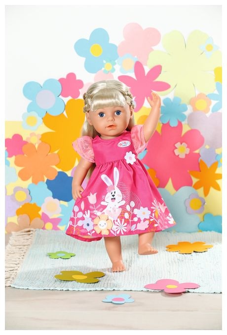 BABY born Kleid mit Blümchen 