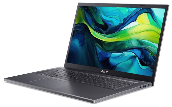 Full HD Notebook 43,9 cm (17.3 Zoll) 1920 x 1080 Pixel 16 GB Ram 1 TB SSD Windows 11 Home Intel Core 5 max. 5 GHz  Aspire A17-51M-55NU (Grau) 