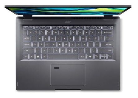WUXGA Notebook 35,6 cm (14 Zoll) 1920 x 1200 Pixel 1 TB SSD Windows 11 Home Intel Core Ultra 7 max. 4,8 GHz  Aspire Spin ASP14-52MTN (Grau) 