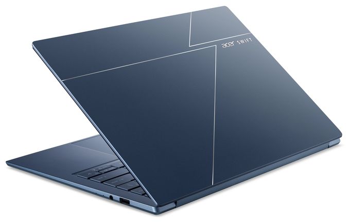 WUXGA Notebook 35,6 cm (14 Zoll) 1920 x 1200 Pixel 16 GB Ram 512 GB SSD Windows 11 Home Intel Core Ultra 9 max. 4,9 GHz  Swift Go AI SFG14-I71-934K (Blau) 