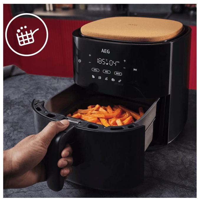 Eigenständig Heißluftfritteuse 5 l 1500 W  AAF5B Design Collection (Schwarz) 