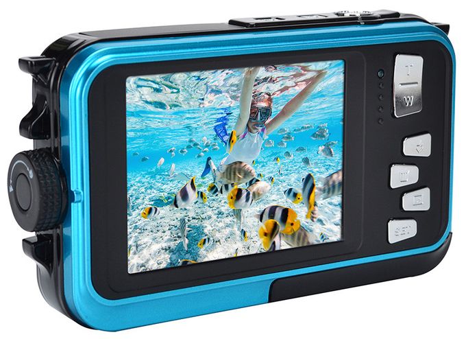 Kompaktkamera  Realishot WP8000 (Blau) 