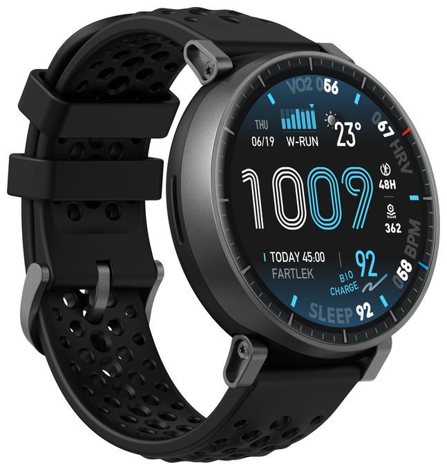 Digital  Smartwatch Rund 323 ppi  Active Max (Schwarz) 