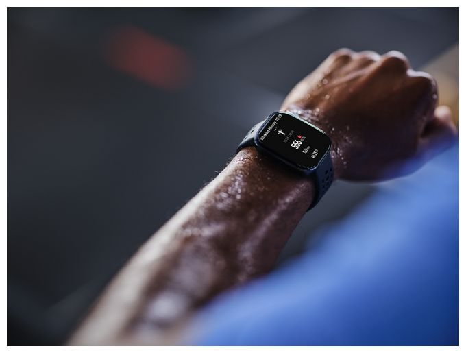 Digital Smartwatch Quadratisch 302 ppi  Bip 6 (Schwarz) 
