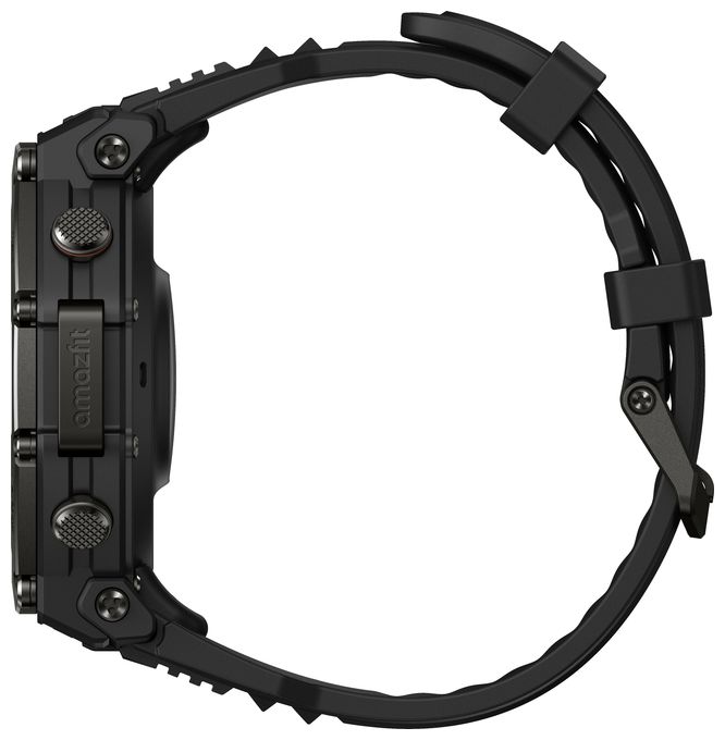 Digital 48 mm Smartwatch Rund 322 ppi  T-Rex 3 Pro (Schwarz) 