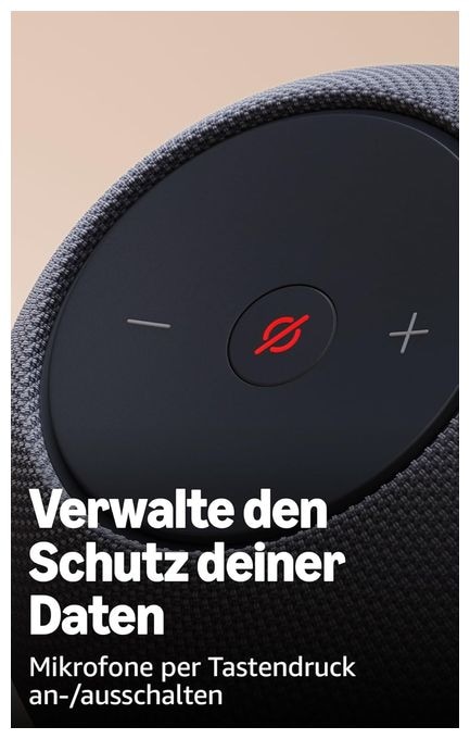Wlan Lautsprecher mit Bluetooth Amazon Alexa  Echo Dot Max (Schwarz) 