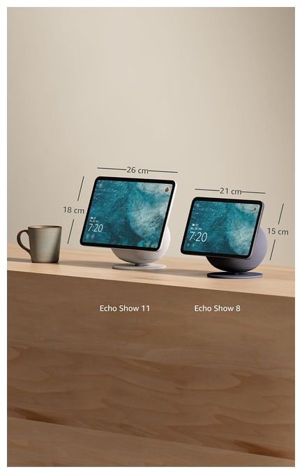 Wlan Lautsprecher mit Bluetooth Amazon Alexa  Echo Show 11 (Weiß) 